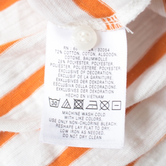 Postmark | Anthro Stripe Ruffle Long Sleeve Shirt - Picture 6 of 7